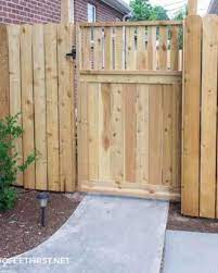 Fence Garden Gates Free Woodworking
