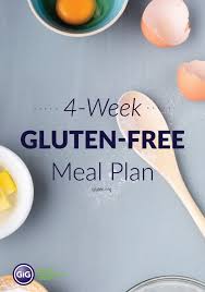 4 Week Basic Gluten Free Meal Plan