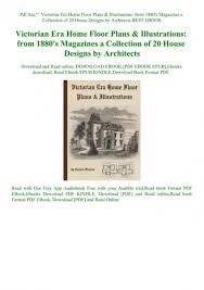 Victorian Era Home Floor Plans Amp Amp