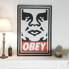Poster Shepard Fairey Obey Signed Obey