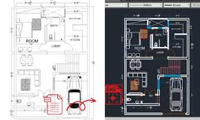 Autocad Dwg Drawing By Omairrazza