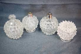Italian Glass Perfume Bottles 1940s