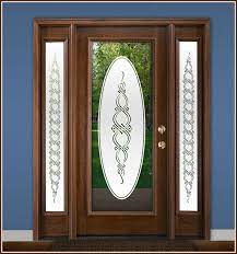Ritz Decorative Oval Etched Glass