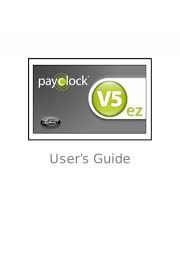 Payclock Ez 2004 User S Guide Lathem