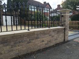 Front Garden Wall Railings In