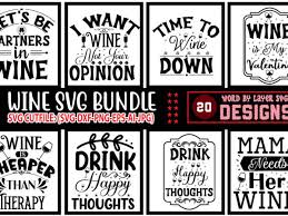 Wine Svg Bundle Wine Svg Bundle Wine