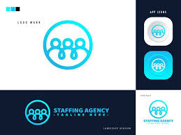 Staffing Icon Agency Logo