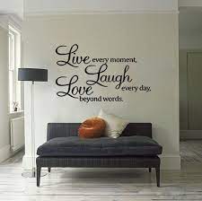 Living Room Decor Quotes Wall Stickers