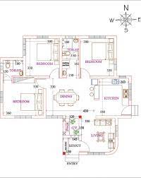 3 Bedroom House Plans With Pooja Room