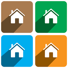 Flat Home Icon 98119 Free Icons Library