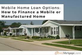 Loans For Manufactured Homes