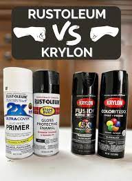 Krylon Vs Rustoleum Spray Paint