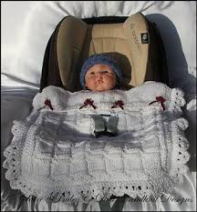 8 Patterns For Car Seat Blankets To Fit