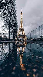 Paris Panorama Evening City Eiffel
