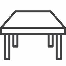 Desk Furniture Interior Table Icon