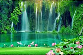Flowing Water Makes Money Lotus