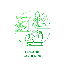 Organic Gardening Green Concept Icon