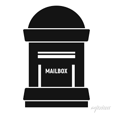Office Mailbox Icon Simple