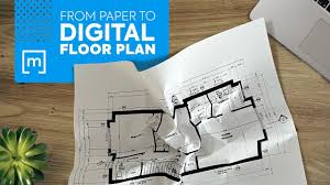 Paper Floor Plan To A Digital Plan