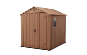 Darwin Brown Large Storage Shed 6x8