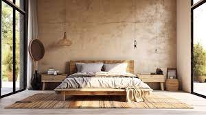Rustic Scandi Boho Bedroom Decor With