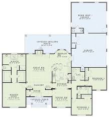 Ranch Style House Plan 3 Beds 2 5
