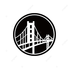 Bridge Logo Design Emblem Template