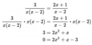 Solving Rational Equations Im Alg2 2