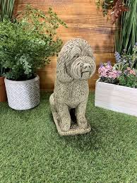 Stone Garden Detailed Cockapoo Poodle