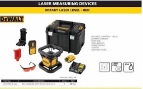 dewalt rotary laser level