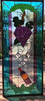 G Wine Stained Glass Window