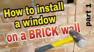 Install New Bay Style Window On Brick