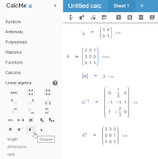 Algebra Instructions