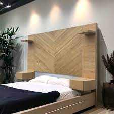 Floating Wall Mounted Headboard With