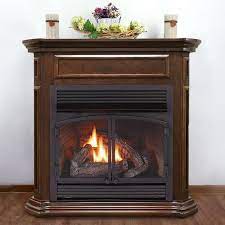 Dual Fuel Ventless Fireplace