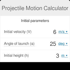 Projectile Motion Calculator