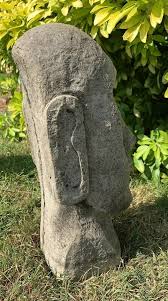 Moai Tiki Concrete Ornament Denmark