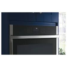 Ge 30 Smart Built In Self Clean Convection Double Wall Oven With No Preheat Air Fry Black Jtd5000dvbb