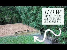 Sloped Backyard Diy Retaining Wall
