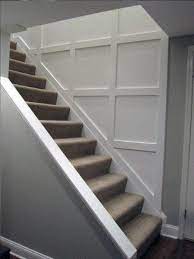 Stair Trim Ideas Basement Decor