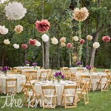 Garden Wedding Reception
