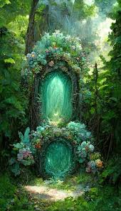 Fantasy Magic Portal In Mystic Fairy