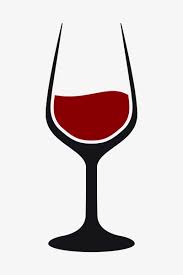 Vector Silhouette Wine Glass Icon