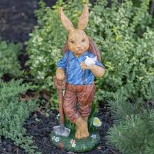 Zaer Ltd Magnesium Rabbit Statue With
