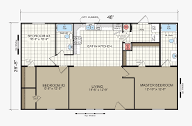 Double Wide Mobile Home Floor Plan