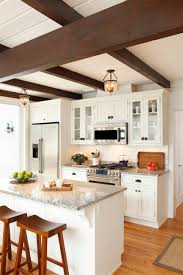 dark wood ceiling beams photos