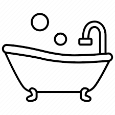 Property Shower Tub Icon
