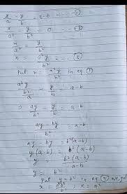 Linear Equation X A Y B A B