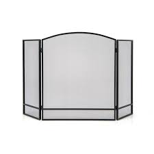 3 Panel Foldable Fireplace Screen With