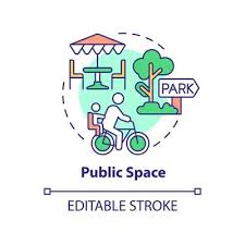 Public Space Vector Art Icons And